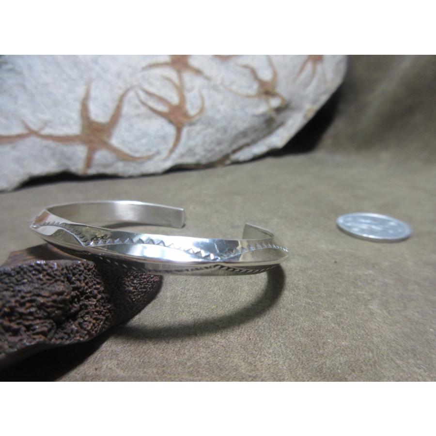 USAインディアンジュエリー、Silver925 ナバホ族 スタンプワーク