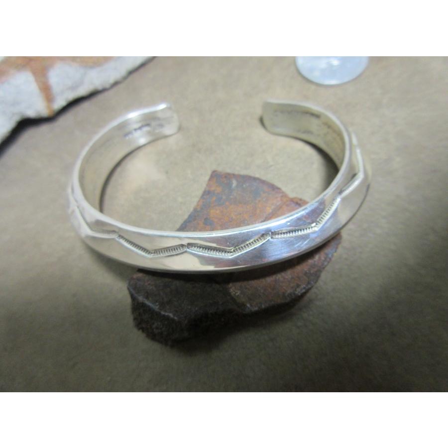 USAインディアンジュエリー、Silver925 ナバホ族 スタンプワーク