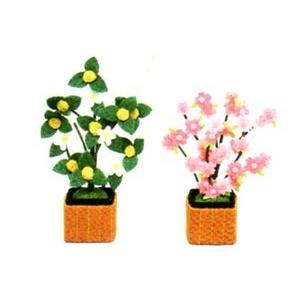 雛人形 雛飾り小道具 桜橘 パーツ 大 50-162