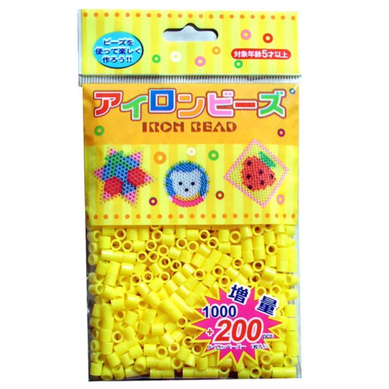 アイロンビーズ 黄 メール便/宅配便可 ab-200-02 : 手芸用品のABC