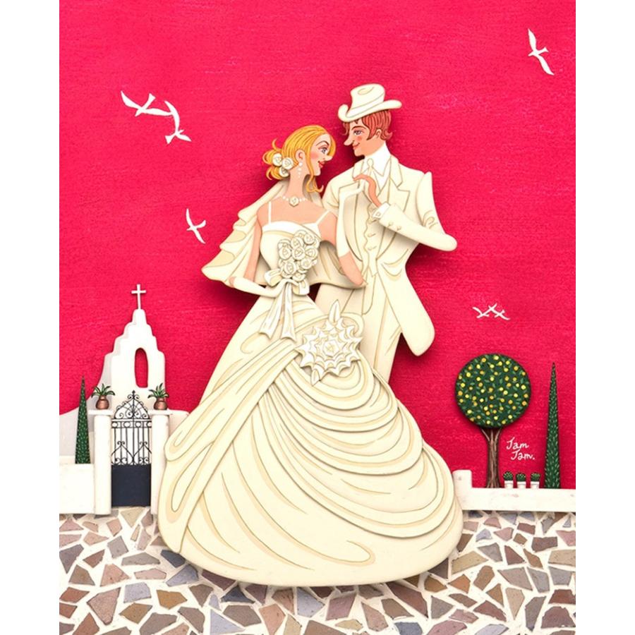 シャドーボックス tam toys B-15 WEDDING : 手芸用品のABCクラフト