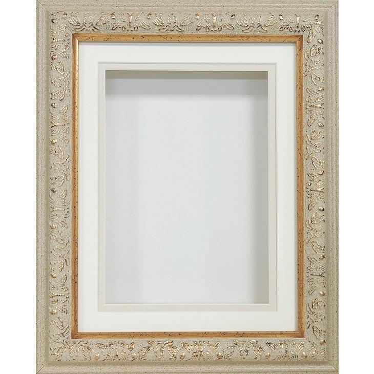 シャドーボックス用額 C-10 アイボリー : 手芸用品のABCクラフト