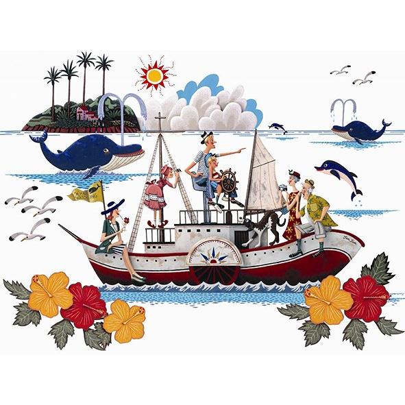 シャドーボックス tam toys C-2 WHALE WATCHING : 手芸用品のABC