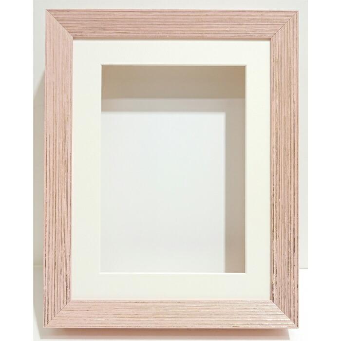 シャドウボックス額 シャドーボックス用額 6×6インチサイズ N-25 ブルー |レジン