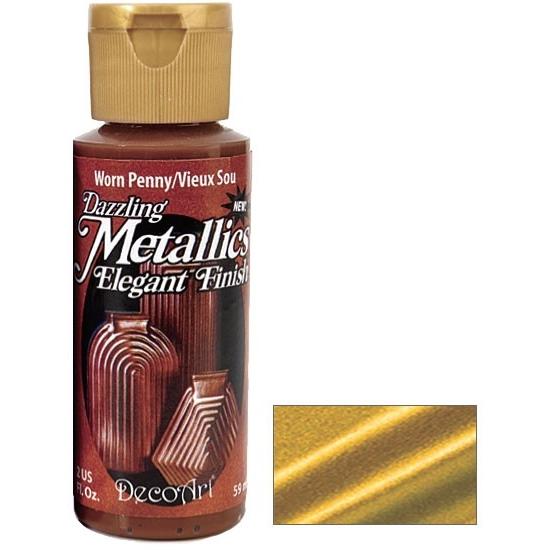 デコアート アメリカーナアクリルペイント 2oz.59ml メタリックカラー