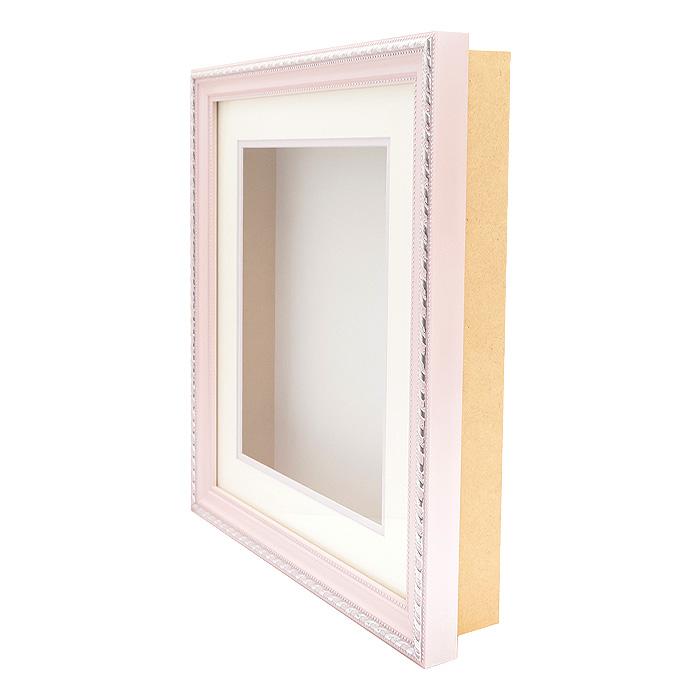 シャドーボックス用額 8×10インチサイズ F-83 ピンク : 手芸用品のABC