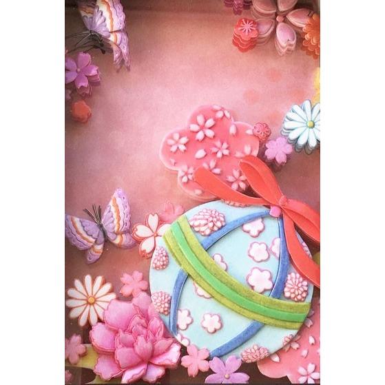 シャドーボックス シャドープリント 夢見る手まりシリーズ 水色まりと