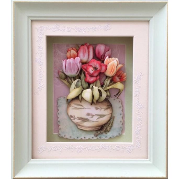 シャドープリント シャドーボックス入門キット チューリップの宴 MYK