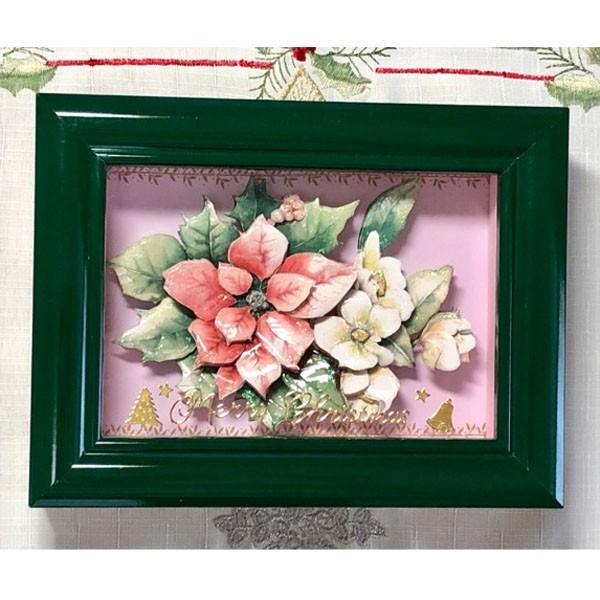 シャドープリント シャドーボックス入門キット ポインセチア メール便