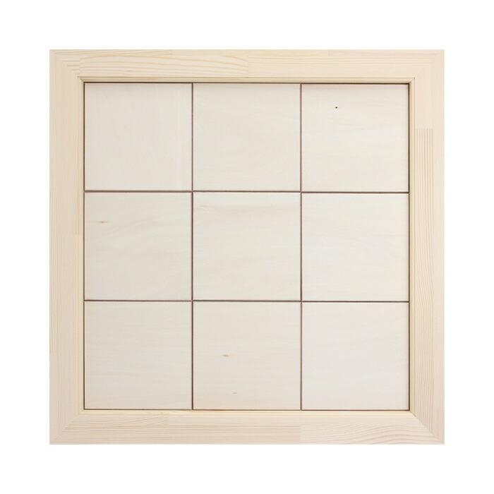 トールペイント 材料 タイル額 9枚 ucw-134 : 手芸用品のABCクラフト