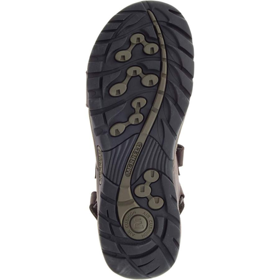 【並行輸入品】Merrell メンズ Sandspur バックストラップ レザースリッパ US サイズ: 7 カラー: ブラウン Merrellの画像