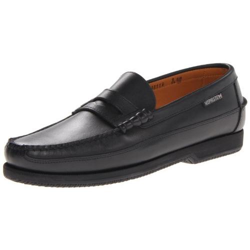 【並行輸入品】Mephisto Men's Cap Vert Penny Loafer, Black Smooth, 12 M US Mephiの画像