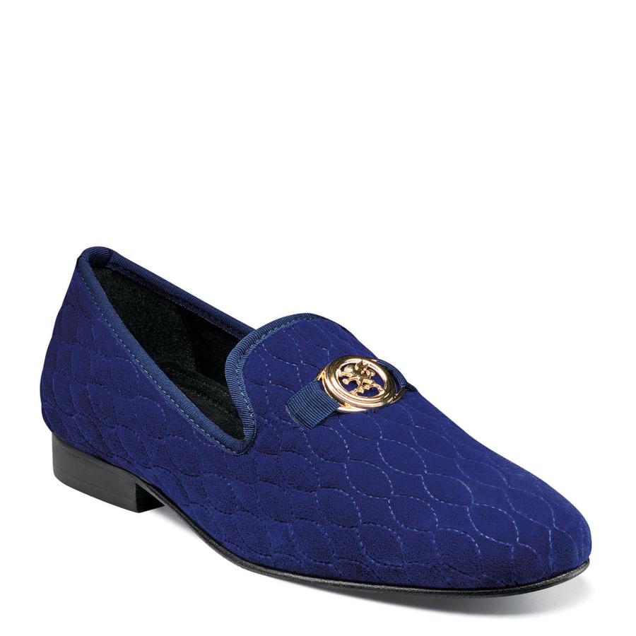 【並行輸入品】STACY ADAMS Men's, Valet Loafer Blue_9