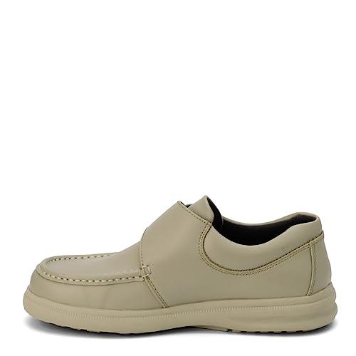【並行輸入品】Hush Puppies men's Gil Loafers， Sport White Leather， 8 X Wide US_1