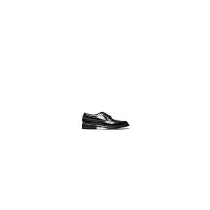 【並行輸入品】Florsheim メンズ Kenmoor ウィングチップ オックスフォード, ブラック タンブルド, 11 X Wide Floの画像