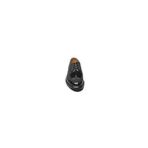 【並行輸入品】Florsheim メンズ Kenmoor ウィングチップ オックスフォード, ブラック タンブルド, 11 X Wide Floの画像