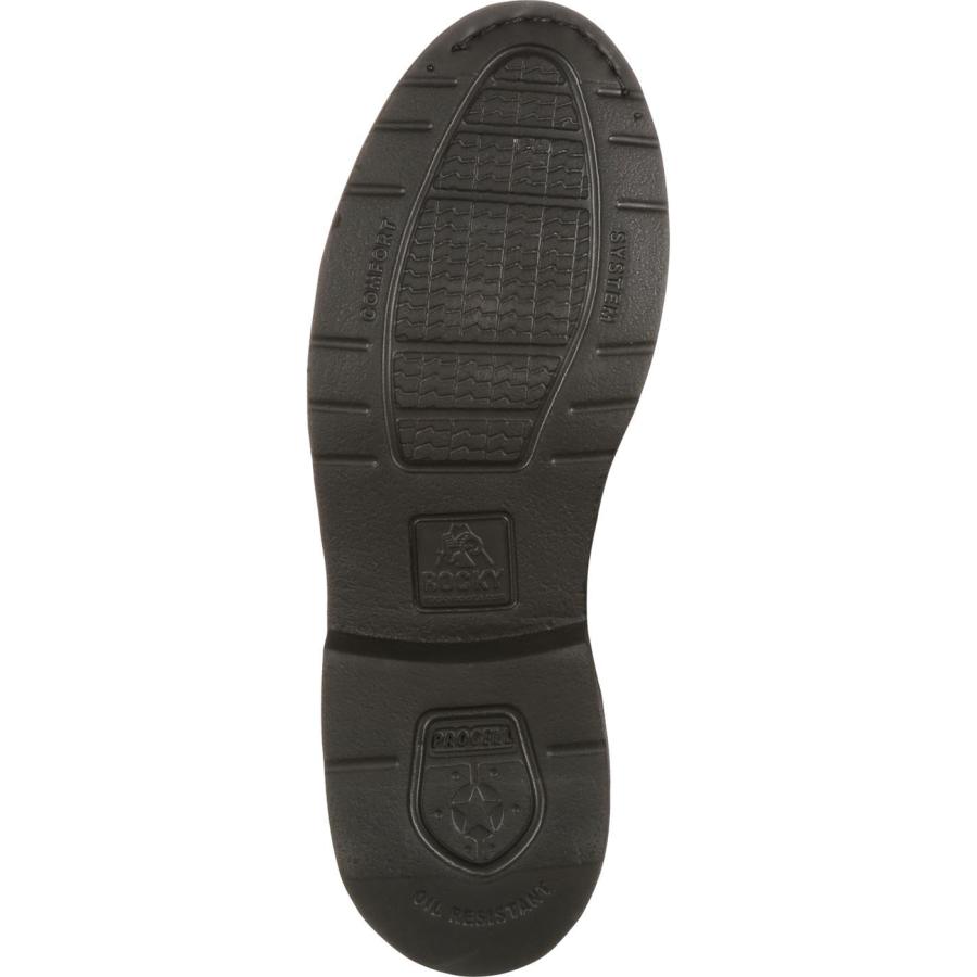 【並行輸入品】Rocky メンズ カラー: ブラック Rocky High Gloss Dress Leather Oxford Shoe Siの画像