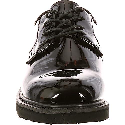 【並行輸入品】Rocky メンズ カラー: ブラック Rocky High Gloss Dress Leather Oxford Shoe Siの画像