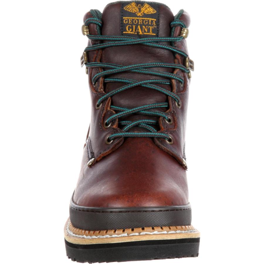 【並行輸入品】[Georgia] Men's G6274 Mid Calf Boot， Brown， 10 W US Georgia men's_6