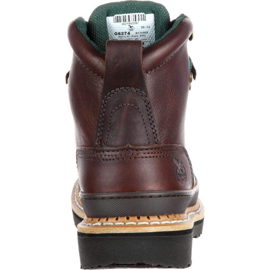 【並行輸入品】[Georgia] Men's G6274 Mid Calf Boot， Brown， 10 W US Georgia men's_9