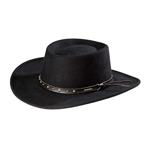 並行輸入品】Stetson メンズ Hawk Crushable Wool ギャンブラーハット