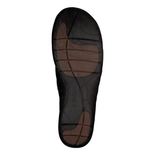 【並行輸入品】[クラークス] 本革 コンフォート フラットシューズ アンループ レディース ブラックレザー 26.5 cm Clarks Womの画像