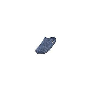 【並行輸入品】HAFLINGER Men's Low Top Slippers, Jeans, US 7.5の画像