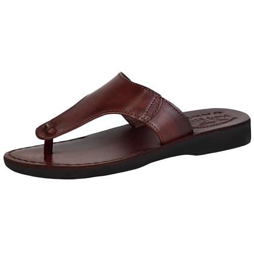 並行輸入品】[Holy Land Market] ユニセックス大人/子供革聖書サンダル