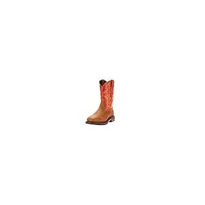 【並行輸入品】Ariat メンズ ワークホッグ スチールトゥ ワークブーツ US サイズ: 8.5 Wide カラー: ブラウン Ariat Mの画像