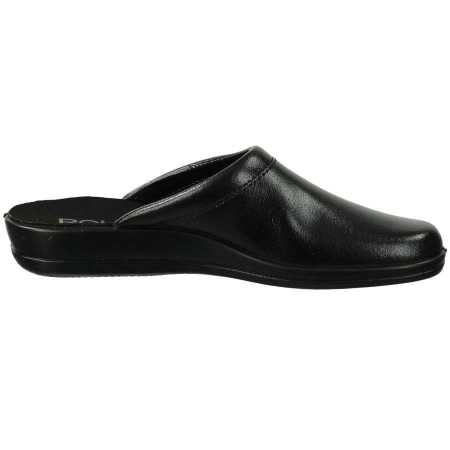 【並行輸入品】Rohde メンズ ミュール レザー スリッポン スリッパ 46 M EU/ 11.5 M US ブラック Rohde Men'sの画像