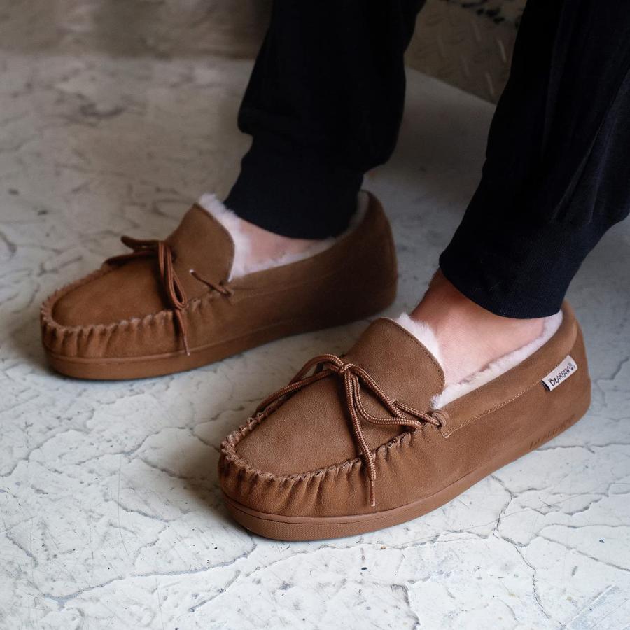 【並行輸入品】[BEARPAW] Moc Ii Mens, Hickory, 42 EUR, D BEARPAW Men's Moc II Hi