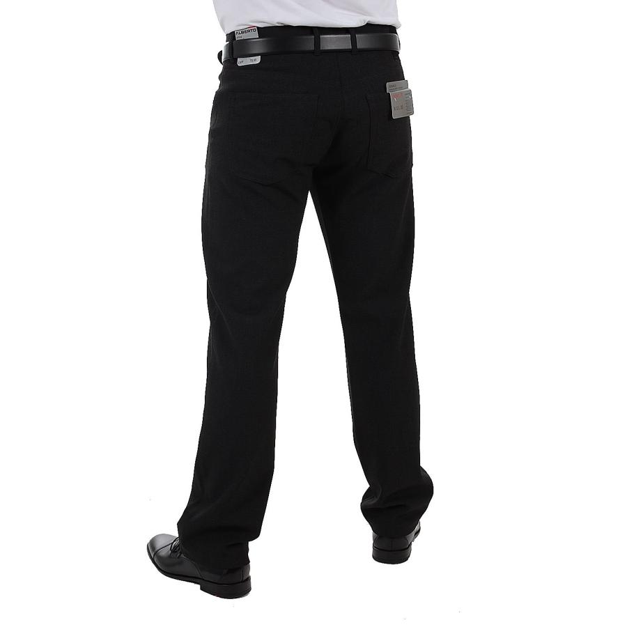 【並行輸入品】Alberto PANTS メンズ カラー: ブラック Alberto Mens Ceramica Stone Modern Fiの画像