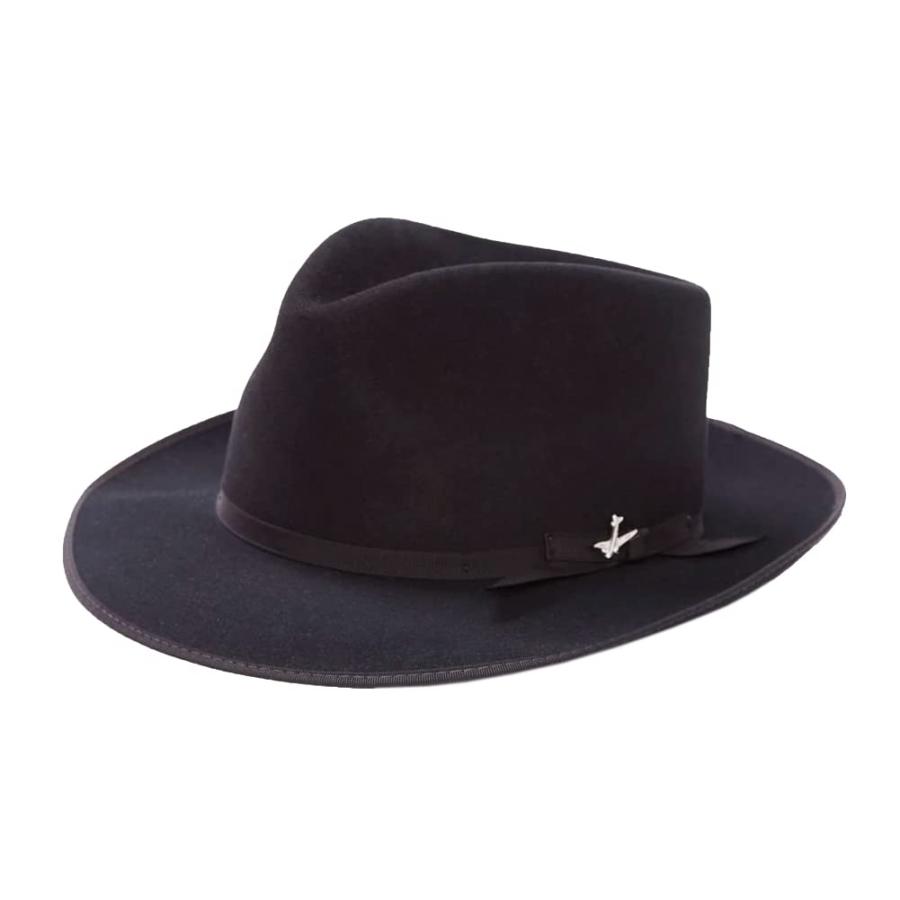 【並行輸入品】Stetson メンズ Stratoliner ロイヤルクオリティ ファーフェルトハット US サイズ: 7 1/8 カラー: ブの画像