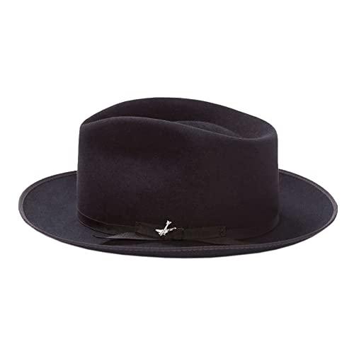 【並行輸入品】Stetson メンズ Stratoliner ロイヤルクオリティ ファーフェルトハット US サイズ: 7 1/8 カラー: ブの画像