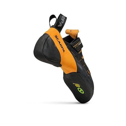 【並行輸入品】SCARPA Instinct VS ロッククライミングシューズ スポーツクライミングやボルダリング用, ブラック/オレンジ, 1の画像