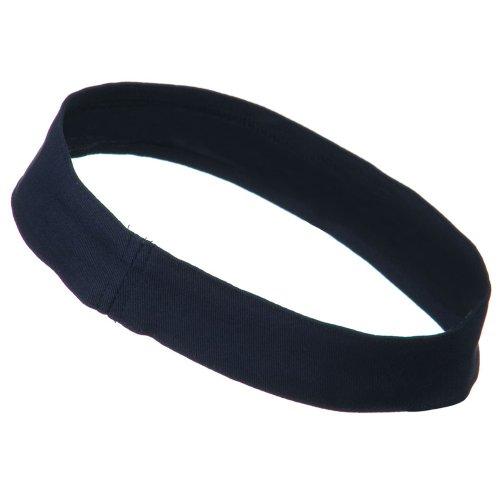 【並行輸入品】Cotton Twill Stretchable Hat Band (One Size， Navy)_1