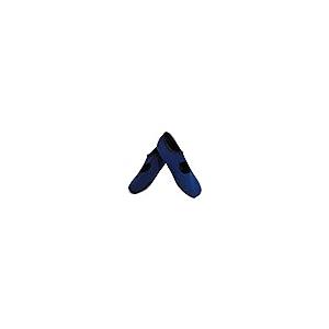 【並行輸入品】Nufoot Women's Mary Jane Slipper Navy Medium_2