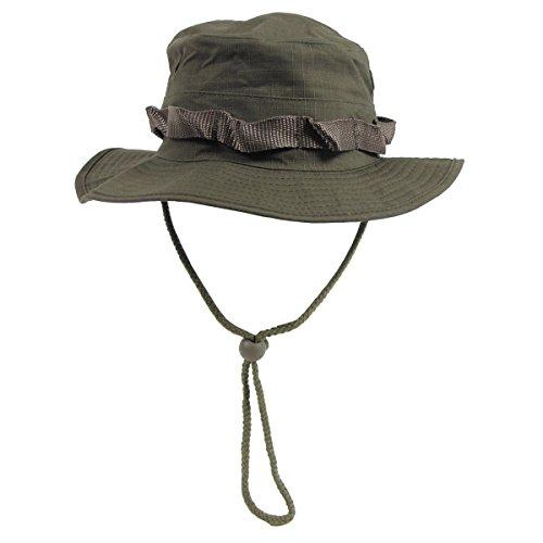 【並行輸入品】MFH ブーニーハット 米軍仕様 100%綿 リップストップ生地 OLIVE DRAB 日本メンズL MFH Men's Ha_1