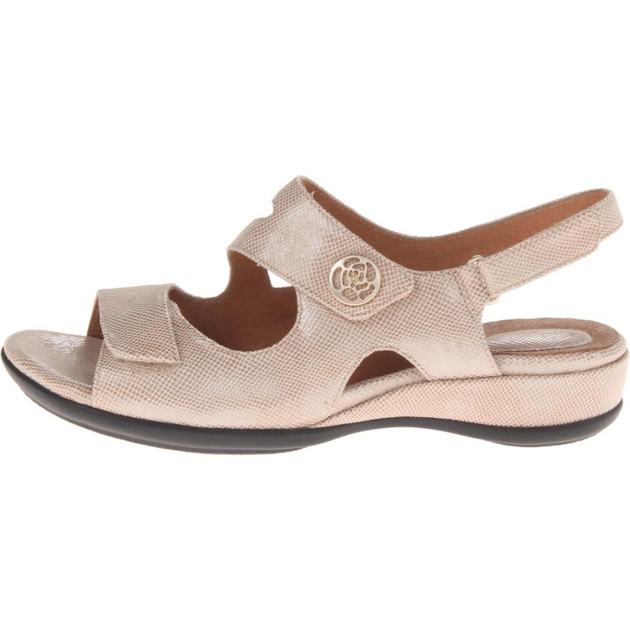 【並行輸入品】Clarks Women's Tiffani Aldora Wedge Sandal,Natural Leather,12 Mの画像