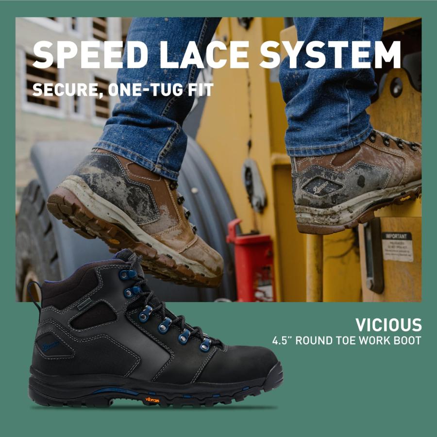 【並行輸入品】[ダナー] Men's Vicious 4.5 Inch Work Boot Danner Vicious 4.5” Waterpの画像