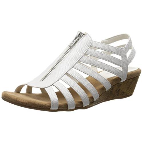 【並行輸入品】Aerosoles A2 レディース Yetaway ウェッジサンダル, ホワイトスネーク, 7.5 A2 by Aerosole_1
