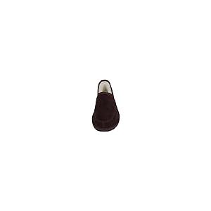 【並行輸入品】SNUGRUGS メンズ カラー: ブラウン SNUGRUGS Men's Suede Full Slipper with Woo_5