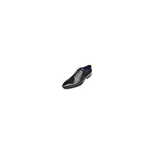【並行輸入品】Paul Parkman メンズ プレーン トゥ オックスフォード ホールカット ブラック Paul Parkman Men'sの画像