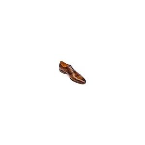 【並行輸入品】ポール・ParkmanメンズCaptoeオックスフォードブラウンレザーシューズ(ID # 074 ) カラー: ブラウン Paulの画像