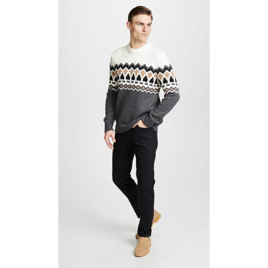 【並行輸入品】Naked & Famous DenimメンズWeird Guy inソリッドブラックSelvedge Jean カラー: ブラッの画像