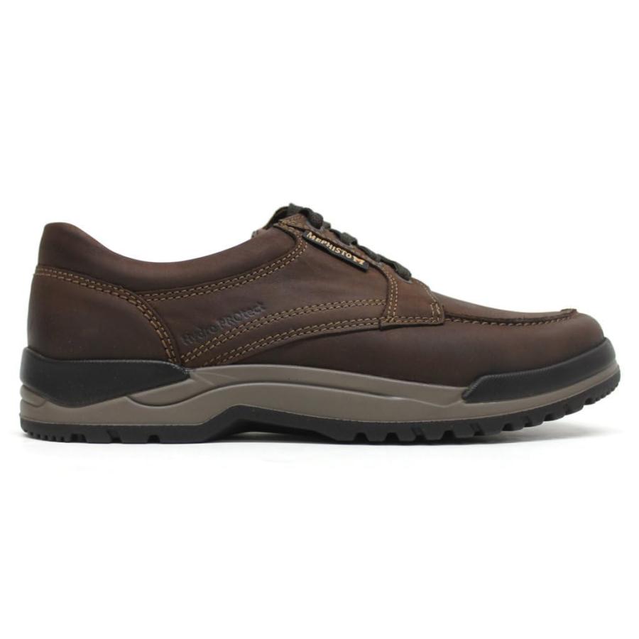 【並行輸入品】Mephisto Men's Charles Oxford Dark Brown Leather 44 (US Men's 10)の画像