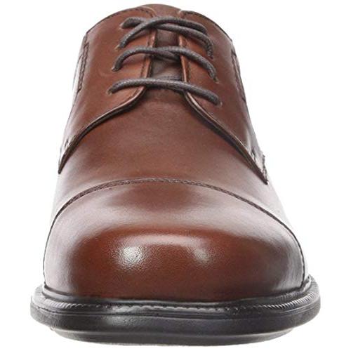 【並行輸入品】Rockport Men's Charles Road Cap Toe Oxford Tan II Leather 8 W (EEの画像