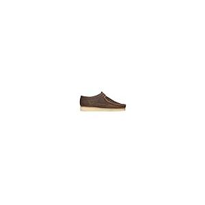 【並行輸入品】メンズ クラークス ワラビー 蜜蝋 ブラウンレザー クラシック スマート カジュアルシューズ サイズ9 Mens Clarks Wの画像