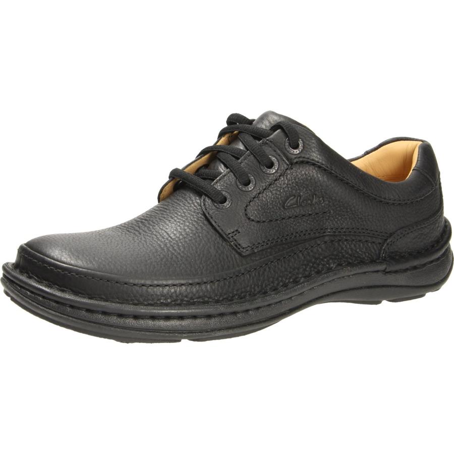 【並行輸入品】Clarks Lace up Shoes, Nature3, Genuine Leather, Men's, Black, 10の画像