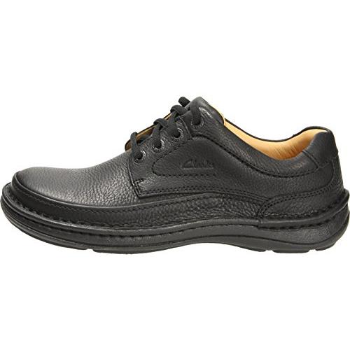 【並行輸入品】Clarks Lace up Shoes, Nature3, Genuine Leather, Men's, Black, 10の画像